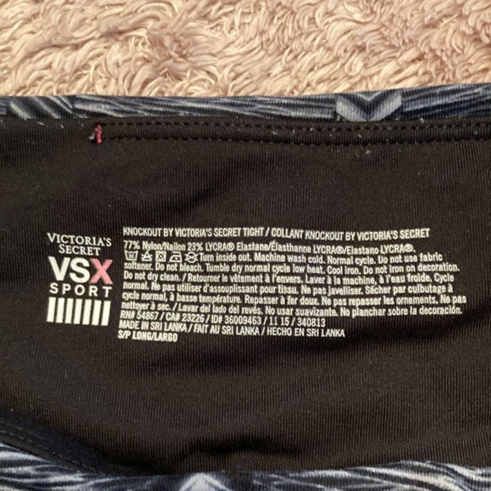 VICTORIA’S SECRET WOMENS Knockout Leggings - sz Small - Picture 10 of 10